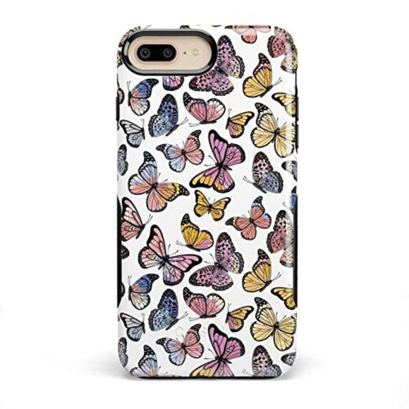 iPhone 6/7/8 Plus Phone CaseFree SpiritRainbow Butterfly Case
